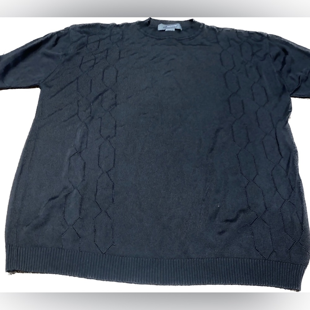Le Monde short sleeve Men’s Sweater